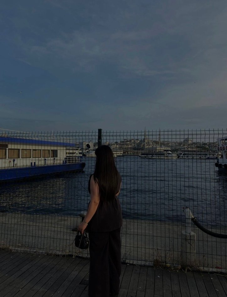 Kahverengi Deri Kemerli Midi Kadın Yelek Takım - Görsel 2