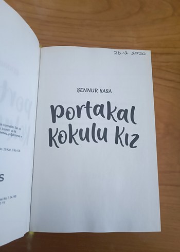 Portakal Kokulu Kız - Şennur Kasa - Görsel 3