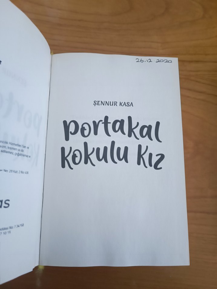 Portakal Kokulu Kız - Şennur Kasa - Görsel 3