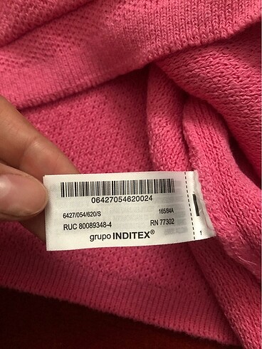 s Beden pembe Renk Zara pembe ceket kazak