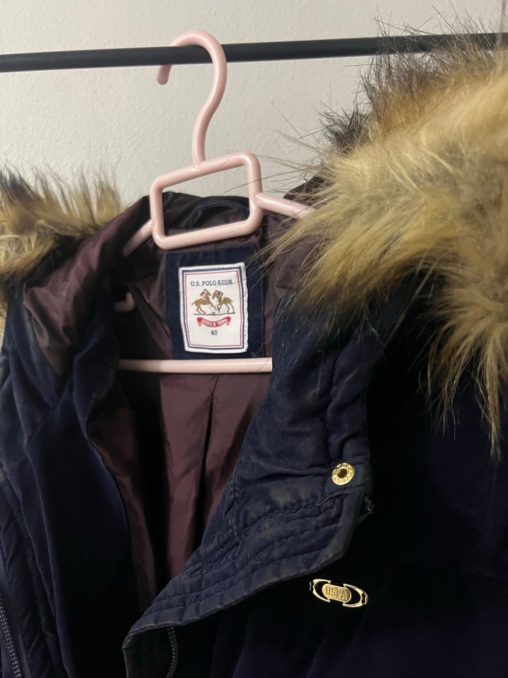 Kahverengi Kürklü Kadın Kışlık Mont - Görsel 2