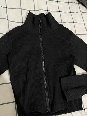 Crop hırka
