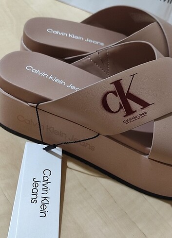 39 Beden Calvin Klein platform taban terlik