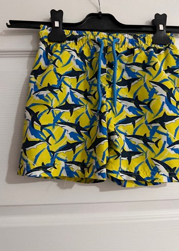 Erkek Renkli Salaş Bağcıklı Şort - Görsel 2