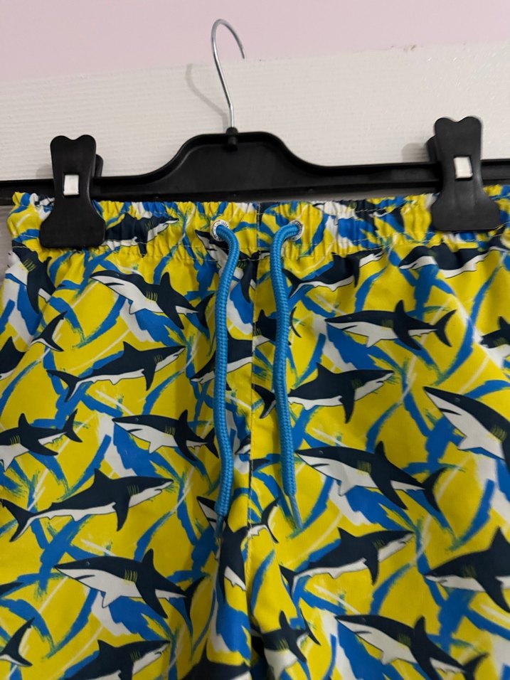 Erkek Renkli Salaş Bağcıklı Şort - Görsel 3