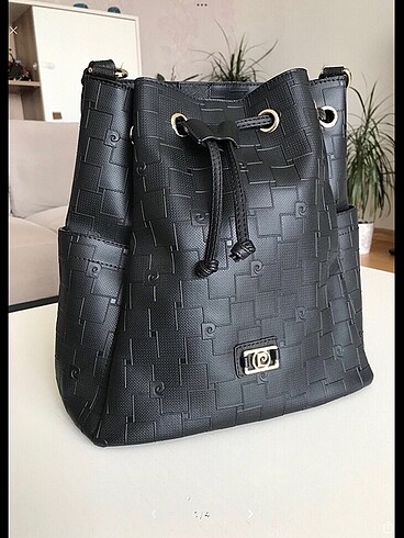 Pierre Cardin siyah çanta