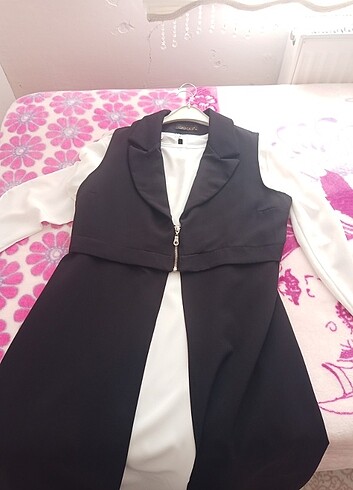 44 Beden siyah Renk Blazer yelek