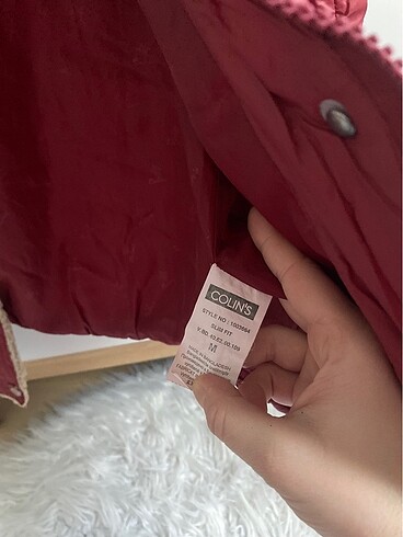 m Beden bordo Renk colins şime yelek