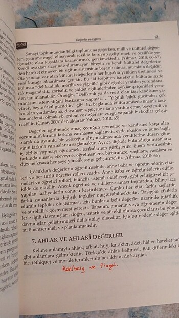 Beden Renk Okulda Değerler Eğitimi Mehmet Zeki Aydın Şebnem Akyol Gürler