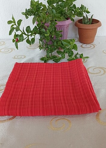 Pamuklu eşarp 