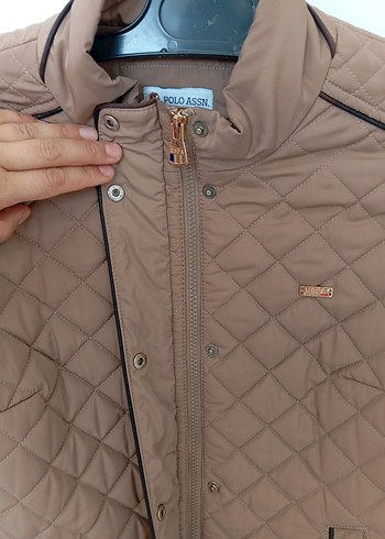 Kahverengi Kadın Kapitone Ceket - Görsel 4