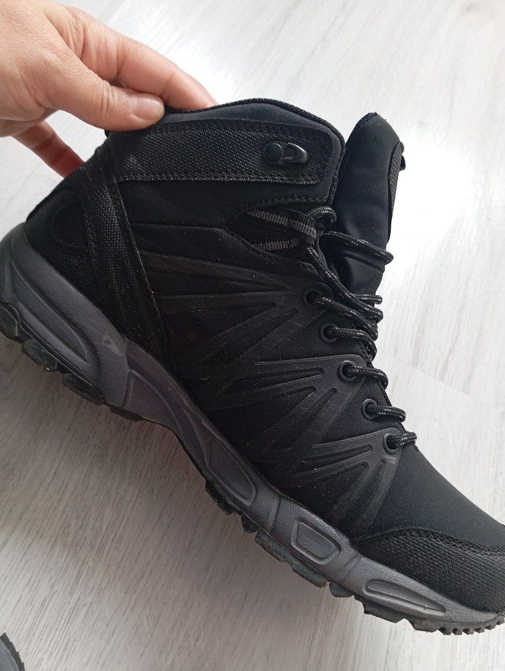 Siyah Bağcıklı Erkek Outdoor Bot - Görsel 3