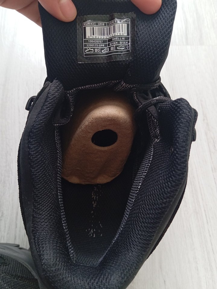 Siyah Bağcıklı Erkek Outdoor Bot - Görsel 4