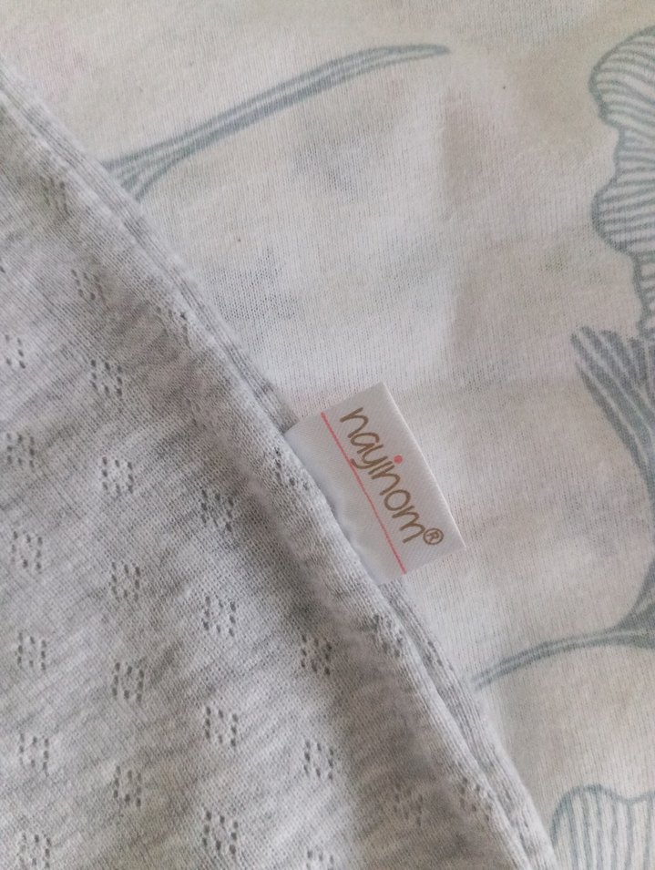 Gri Kolsuz nayinom Bebek Body - Görsel 3