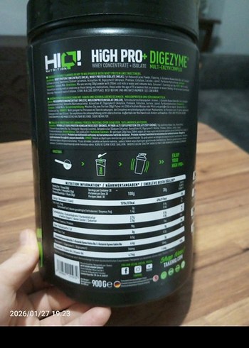 HiGHPRO+ Whey Konsantre ve İzolat Tozu - Görsel 2