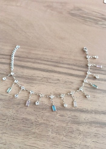 Turkuaz Boncuklu Bohem Halhal - Görsel 3