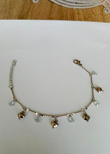 Altın Renkli Boncuklu Minimalist Bileklik - Görsel 7