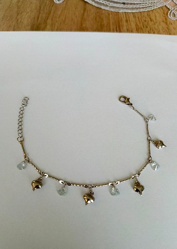 Altın Renkli Boncuklu Minimalist Bileklik - Görsel 8