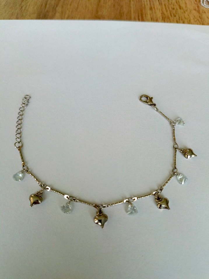 Altın Renkli Boncuklu Minimalist Bileklik - Görsel 2