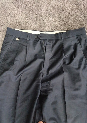 Lacoste Gri Erkek Ofis Pantolonu Pilili Normal Kesim - Görsel 3