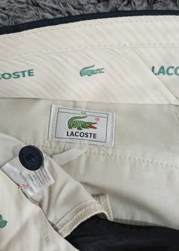 orijinal Lacoste kumaş pantolon - Görsel 7