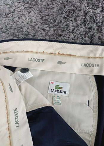 Erkek Lacivert Piliseli Normal Kesim Pantolon - Görsel 2