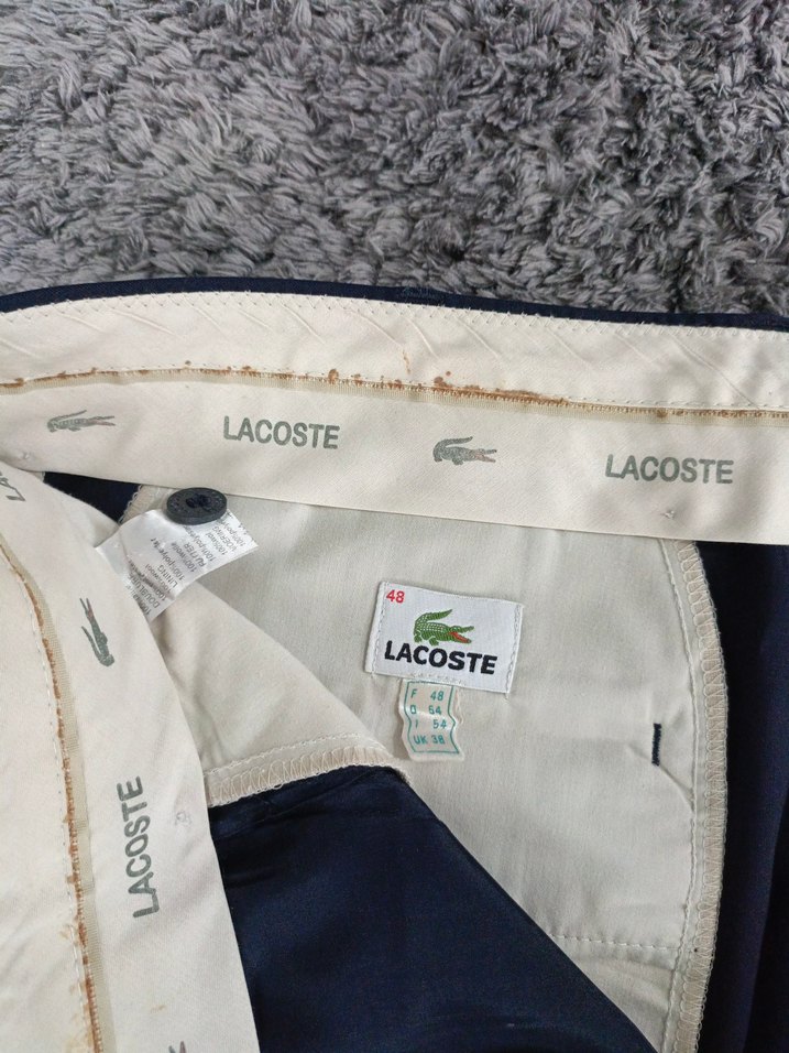 Erkek Lacivert Piliseli Normal Kesim Pantolon - Görsel 2