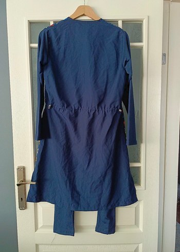 Renkli Baskılı Mavi Haşema - Görsel 7