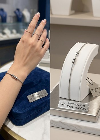 Accessorize  Minimalist 316l Paslanmaz Celik Bileklik