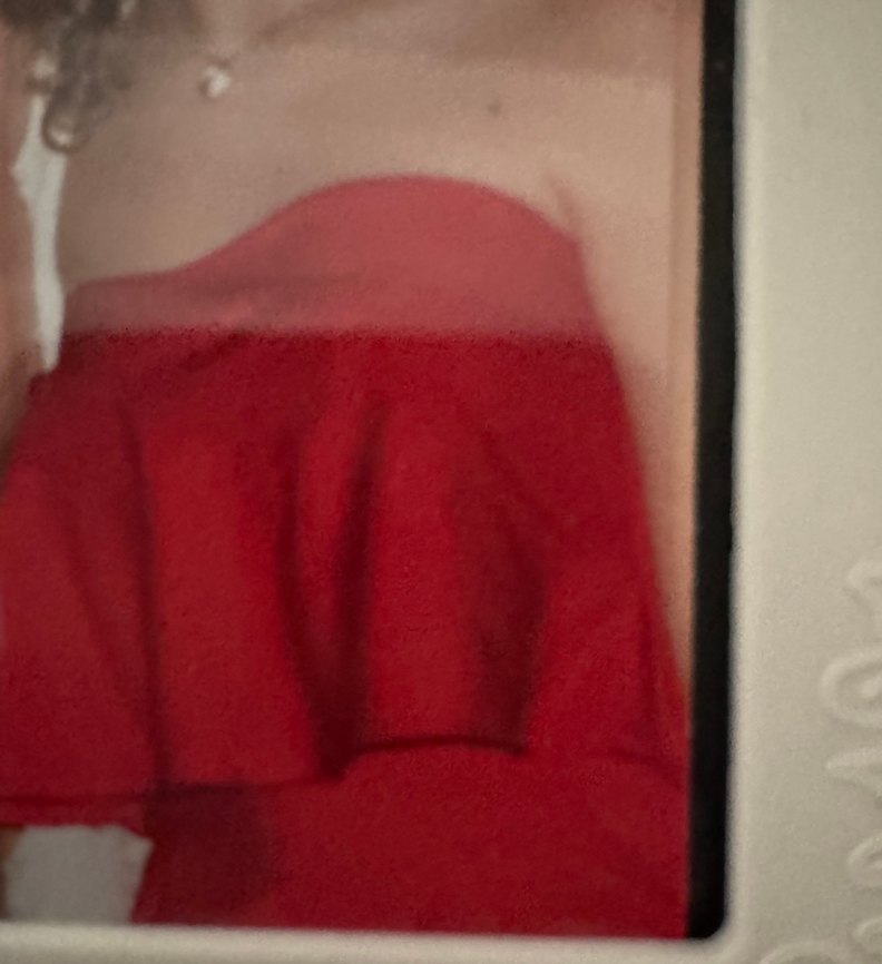 Kırmızı Straplez Mini Tulum - Görsel 3