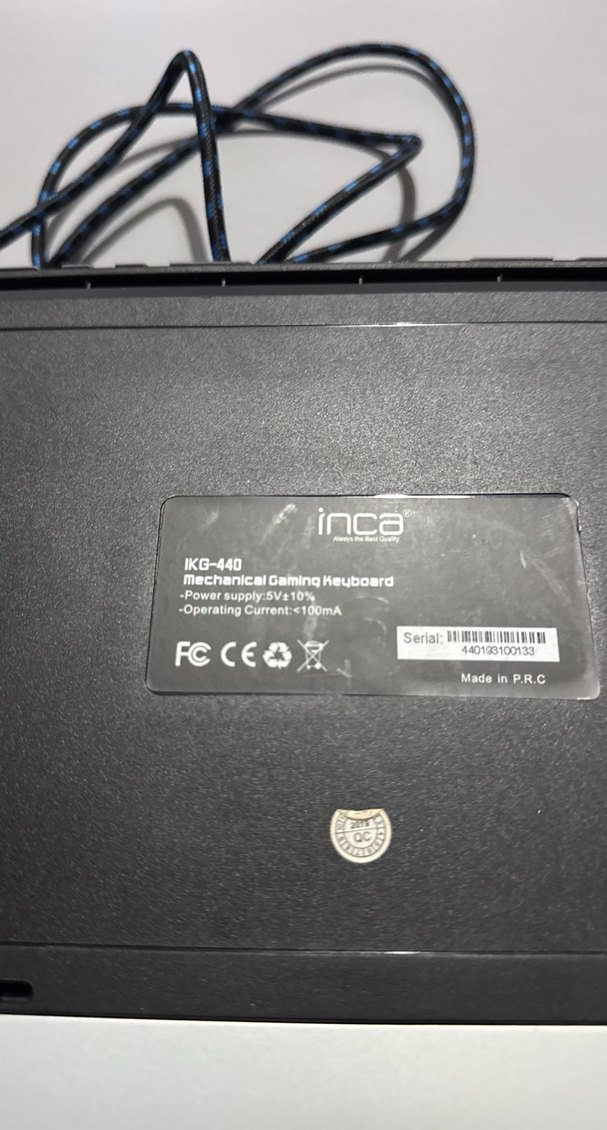 Gri Telli Mekanik Klavye - Görsel 3