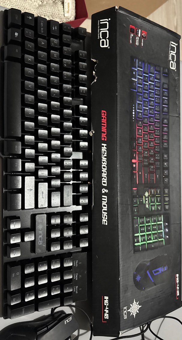 Siyah Gaming Klavye ve Mouse Seti - Görsel 2