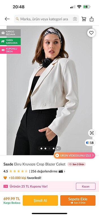 Zara Blazer ceket