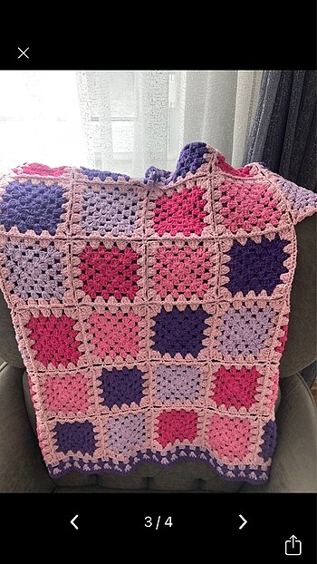 m Beden pembe Renk Motifli hırka