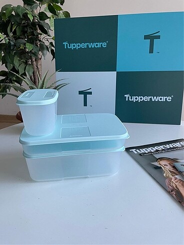 Beden beyaz Renk Tupperware Melek kaplar set