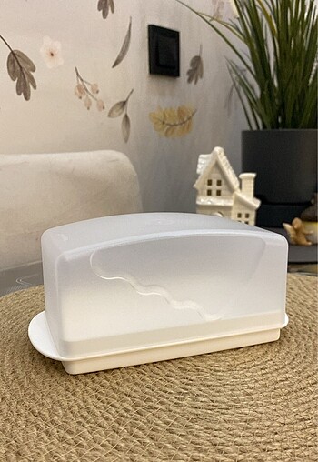 Tupperware Tereyağlık Kar beyaz
