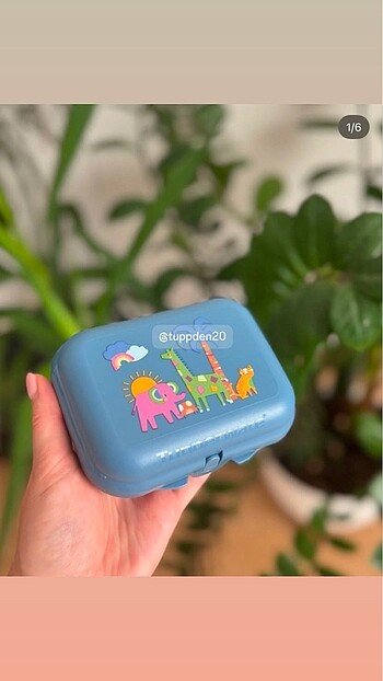  Beden Tupperware Beslenme kutusu -Adet
