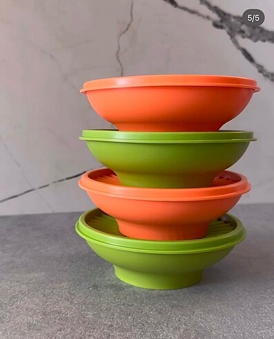 Tupperware 2Li Yıldız kaplar 400ml