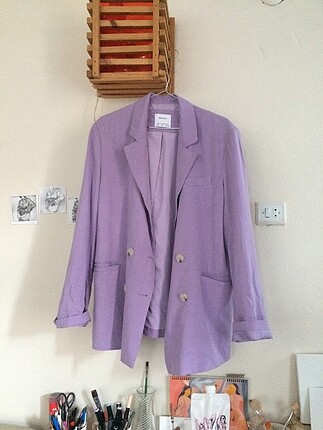 Lila Blazer Ceket