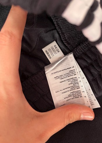 Kadın Siyah Adidas Şeritli Eşofman Altı - Görsel 4