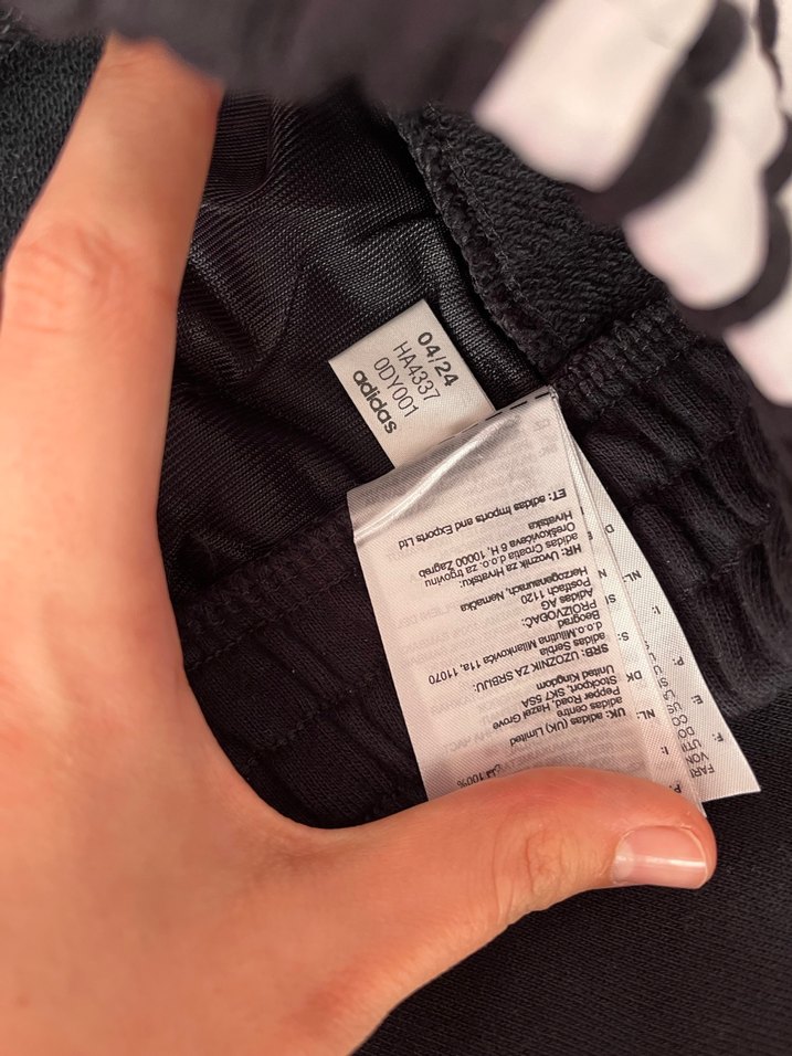 Kadın Siyah Adidas Şeritli Eşofman Altı - Görsel 4