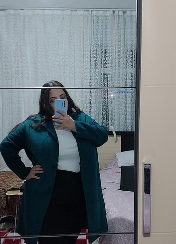 l Beden yeşil Renk Mango kaban