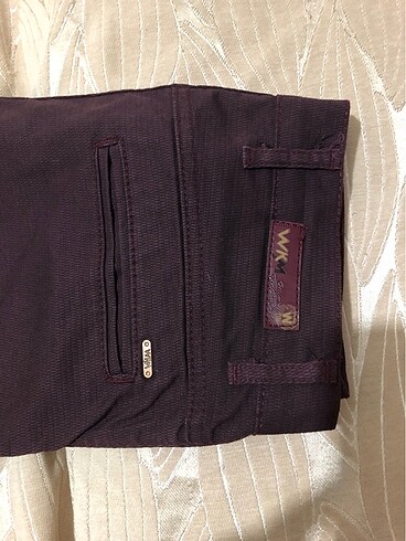 32 Beden Erkek bordo pantolon