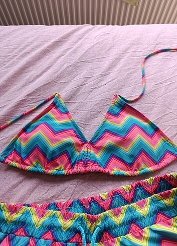 m Beden Şortlu bikini takımı