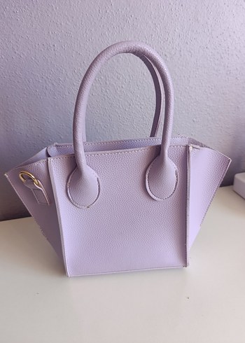 Kadın Mor Deri Çanta - Minimalist Şıklık - Görsel 2