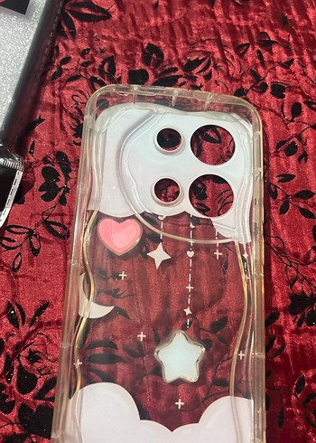 Pembe Payetli Pop Kültür Telefon Kılıfı resmi note 13 pro 4 g - Görsel 2