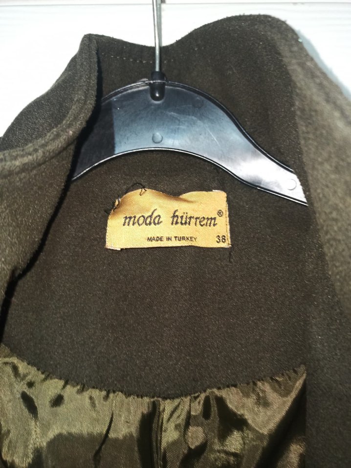 Kahverengi Kürklü Yaka Detaylı Kadın Mont - Görsel 4