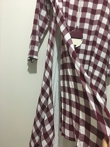40 Beden bordo Renk Tusso elbise