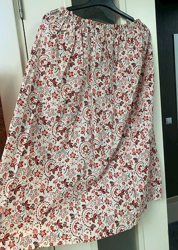 Bohem Desenli Uzun Hamile Eteği - Görsel 8