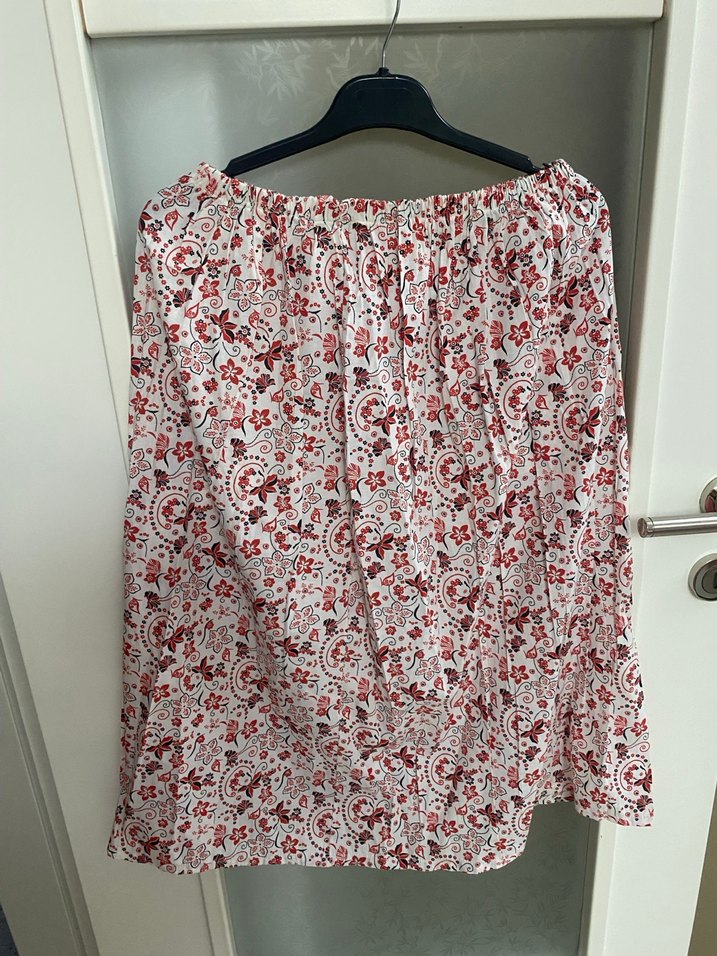 Bohem Desenli Uzun Hamile Eteği - Görsel 3